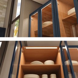 Cozinha Projetada 390cm 18 Portas 3 Gavetas Ciela Kappesberg - 4