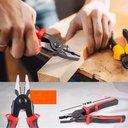 Ver imagem 2 de Kit Conjunto Alicate 5 em 1 Cortador Descascador Crimpador