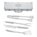 Ver imagem 1 de Kit Churrasco Profissional Inox C/ Maleta Churrasqueiro N/A