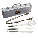 Ver imagem 3 de Kit Churrasco Profissional Inox C/ Maleta Churrasqueiro N/A