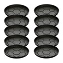 Ver imagem 1 de Kit 10 Chapa Petisco Redonda Copa 2022 de Ferro Fumil 20x2cm