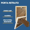 Ver imagem 4 de Porta Retrato de Vidro 15x21cm Kit com 3 Unidades