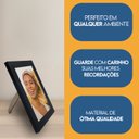 Ver imagem 7 de Porta Retrato de Vidro 15x21cm Moldura para Fotos para uso na Vertical e Horizontal