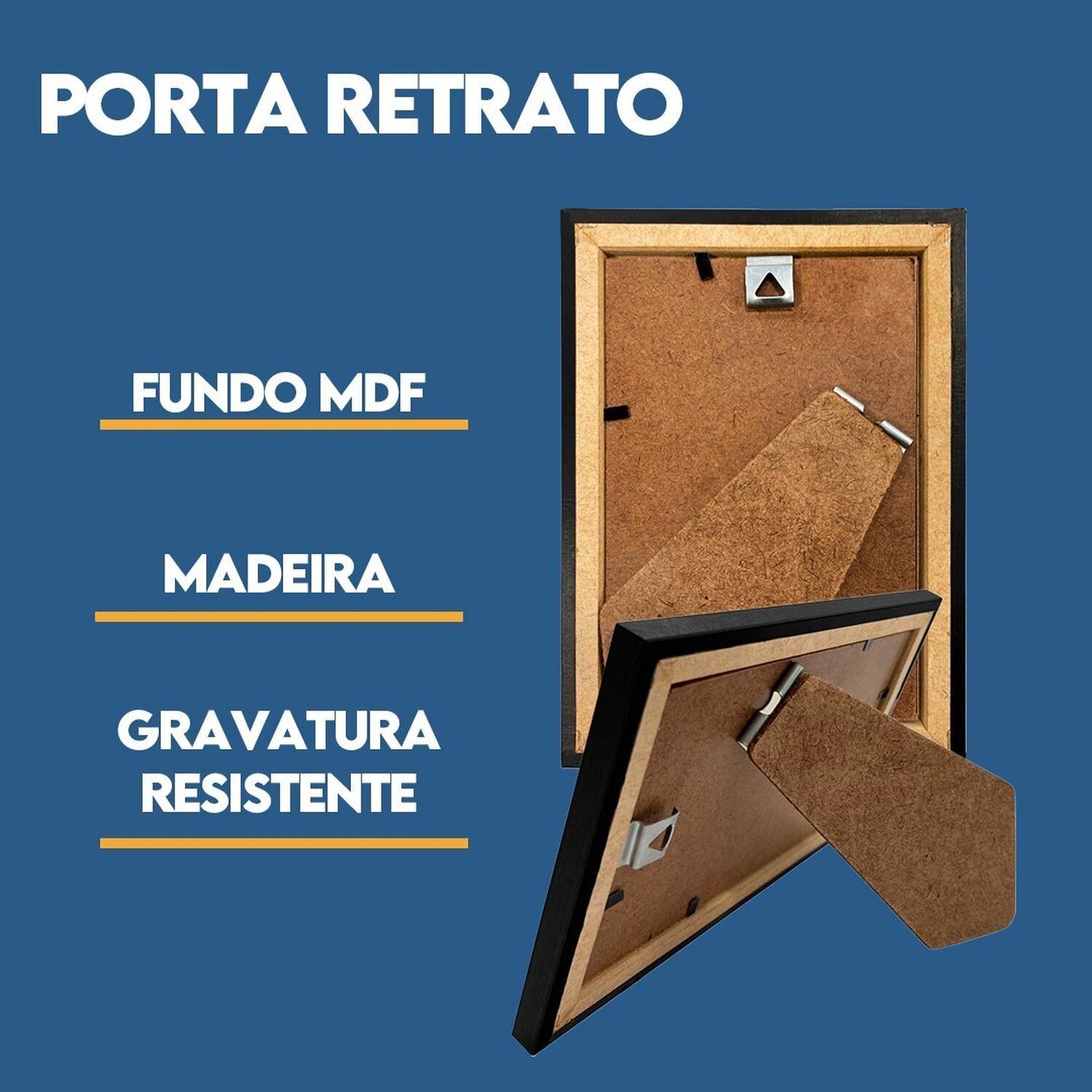 Porta Retrato de Vidro 15 Cm X 21 Cm - 4