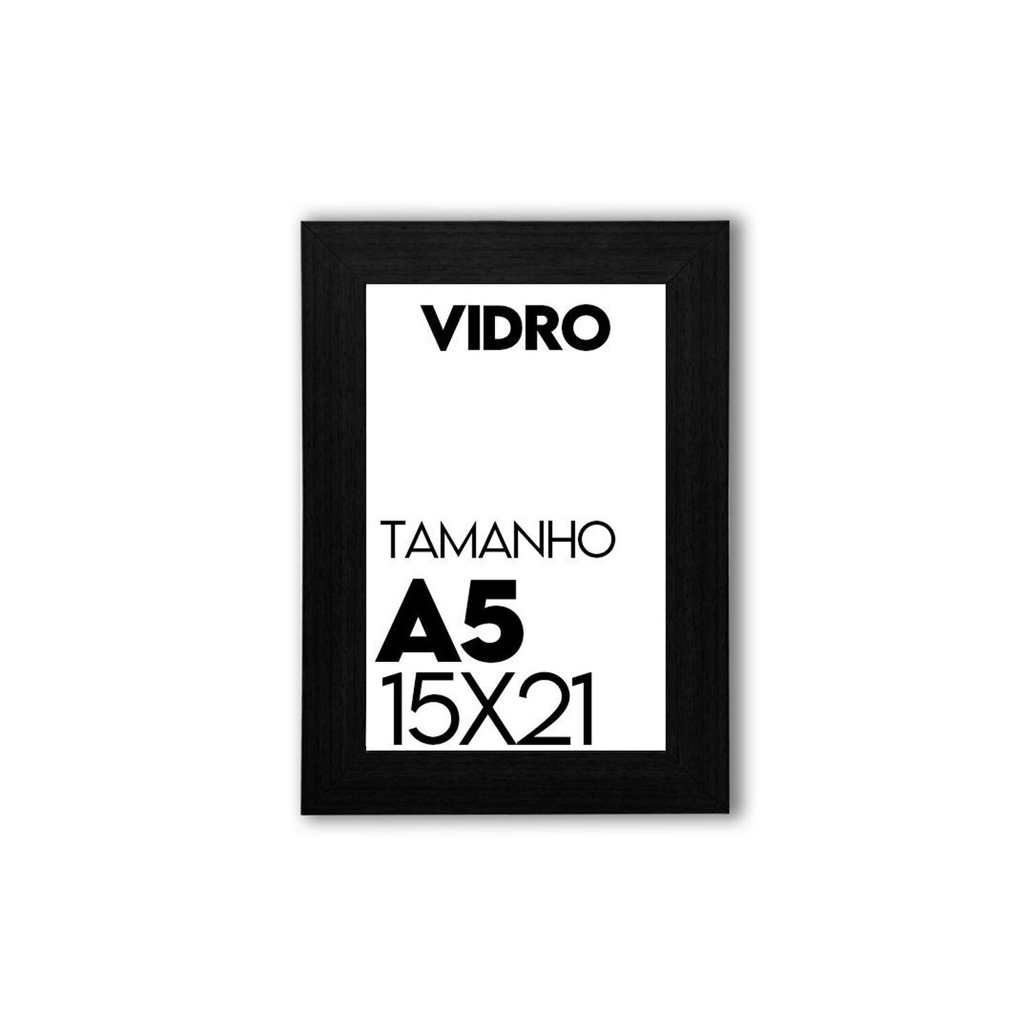 Porta Retrato de Vidro 15 Cm X 21 Cm - 2