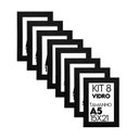 Ver imagem 2 de Porta Retrato de Vidro 15x21cm Kit com 8 Unidades Lembrancinha de Festa