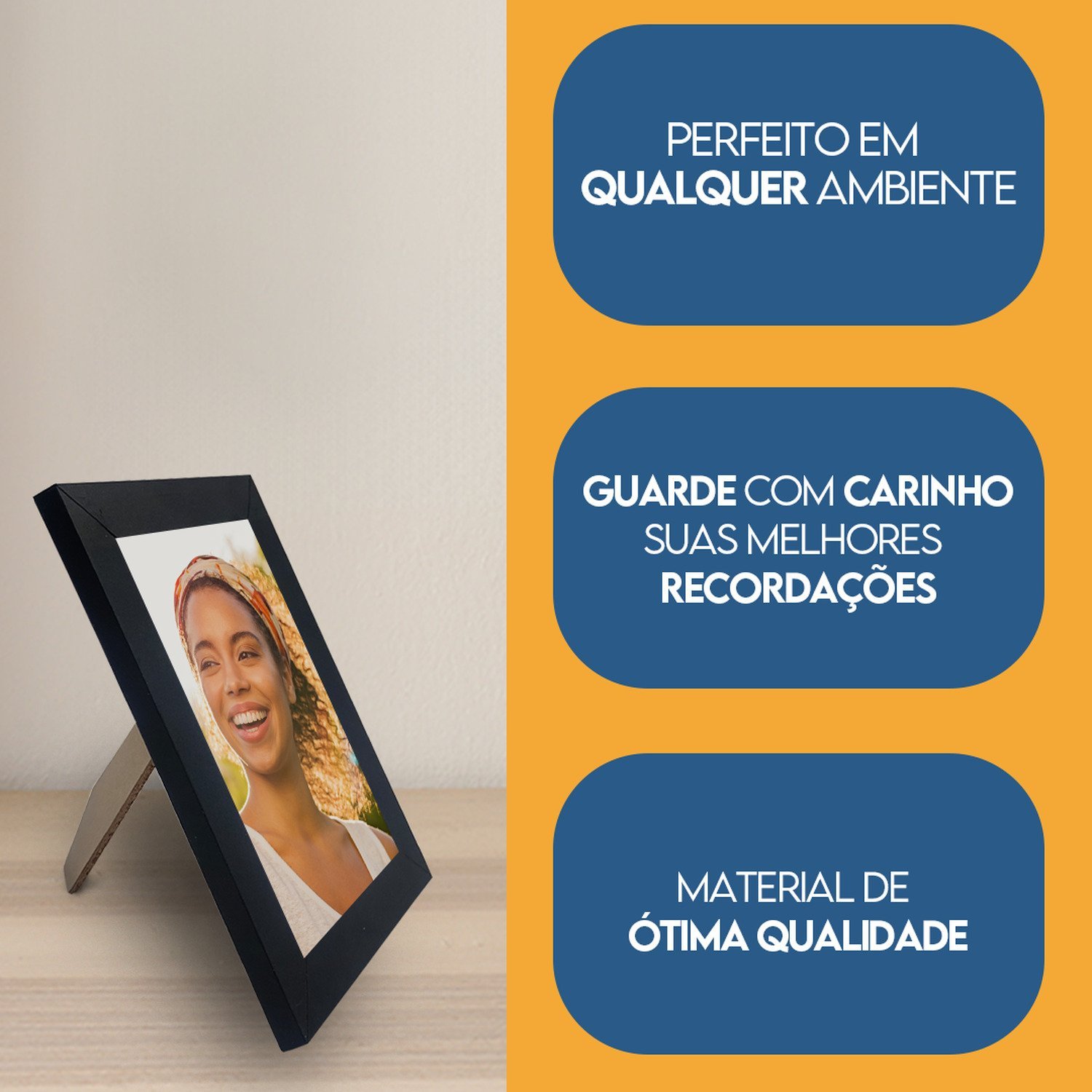 Porta Retrato de Vidro 15x21cm Kit com 8 Unidades Lembrancinha de Festa - 7