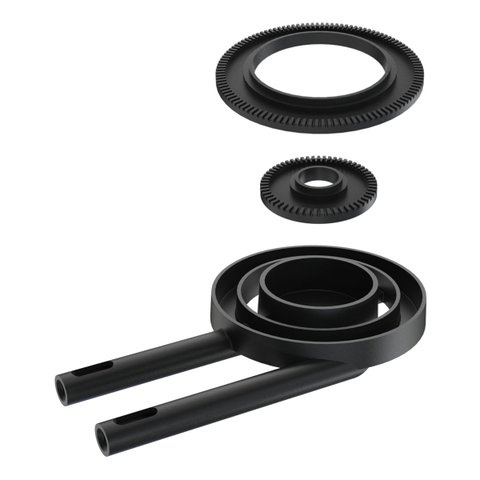 Queimador Duplo Completo para Fogão Industrial Ferro 20,2cm