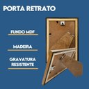 Ver imagem 4 de Porta Retrato de Vidro 15x21cm Kit com 3 Unidades