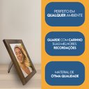 Ver imagem 7 de Porta Retrato de Vidro 15x21cm Moldura para Fotos para uso na Vertical e Horizontal