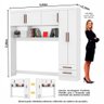 Guarda-roupa Casal Modulado Hercules 9 Portas 4 Gavetas - 3