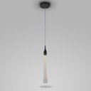Ver imagem 2 de Lustre Pendente Gota Brilho Preto Cristal Led Domum