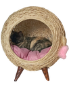 Ver imagem 1 de Arranhador Gatos Toca Palha