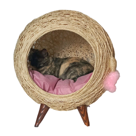 Arranhador Gatos Toca Palha
