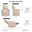 Ver imagem 3 de Poltrona Reclinável do Papai Conforto Yescasa