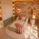 Ver imagem 7 de Cama Montessoriana Infantil Solteiro Estofada com Colchão e Proteção Lateral - Nude