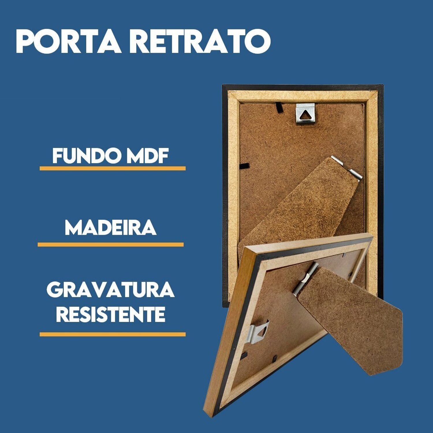 Porta Retrato de Vidro 21x30cm Kit com 3 Unidades Lembrancinha de Festa - 4