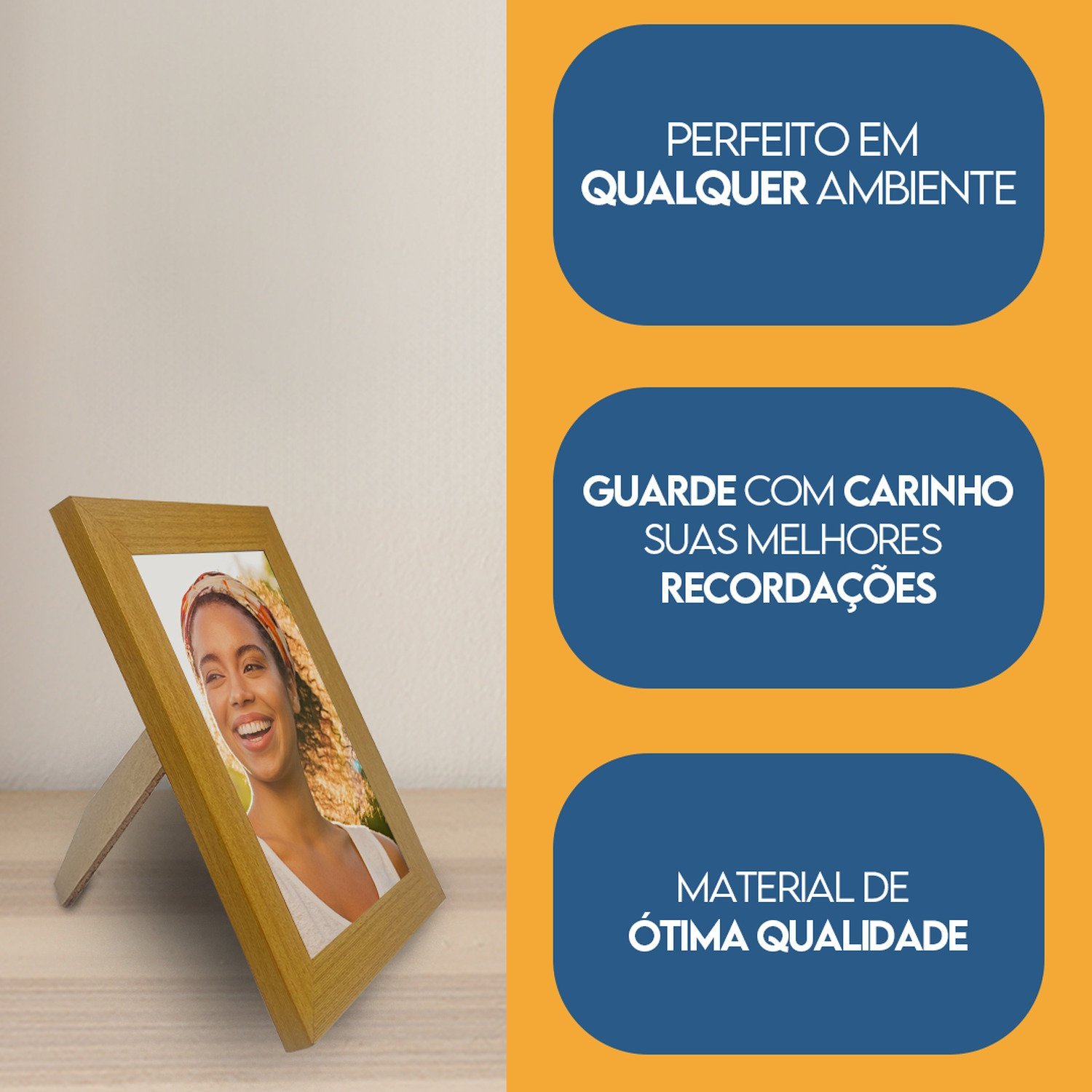 Porta Retrato de Vidro 21x30cm Kit com 3 Unidades Lembrancinha de Festa - 7