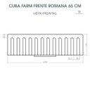 Ver mais imagens de Cuba Cozinha Farm Sink Romana 65 Cm Estilo Fazenda Avental