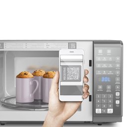 Micro Ondas Electrolux Prata com Painel Integrado 31l Mi41s - 4