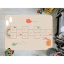 Ver imagem 1 de Tapete Infantil Emborrachado Antiderrapante Divertido 95cmx130cm Amarelinha