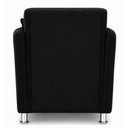 Ver imagem 4 de Sofá Cama Solteiro 1 Lugar 175cm Daiana Suede Preto Império Decor