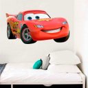 Ver imagem 1 de Adesivo de parede infantil Relampago Mcqueen-Medio 75x40cm