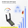 Adaptador Wifi 6 -5ghz Usb3.0 1800mpbs Dual 5g Windows 10/11 - 4