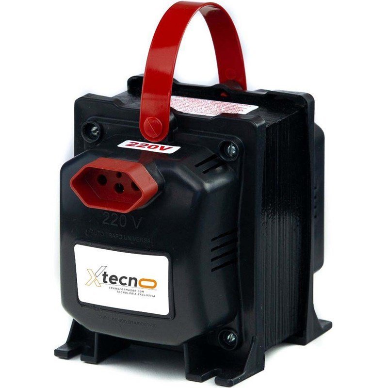 Auto Transformador Tecno 1010VA Bivolt Com Tomada Bipolar 10A Fiolux