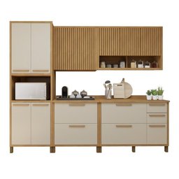 Cozinha Completa Torino com 2 Aéreos, 2 Balcões e 1 Paneleiro - 2