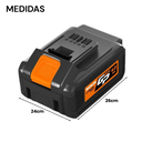 Ver imagem 2 de Bateria de Íon de Lítio 4,0 Ah 20v Wokin Tools