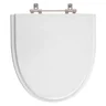 Assento Sanitário Poliester Studio Branco para vaso Incepa - 1