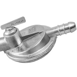 Regulador Registro de Gás de Cozinha Doméstico com Monômetro Vazão 1kg/h | Aliança - 8