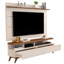 Ver imagem 6 de Rack com Painel para TV até 60 Polegadas Pés em Madeira Maciça MDF 194CMX160CM Vivare Bege