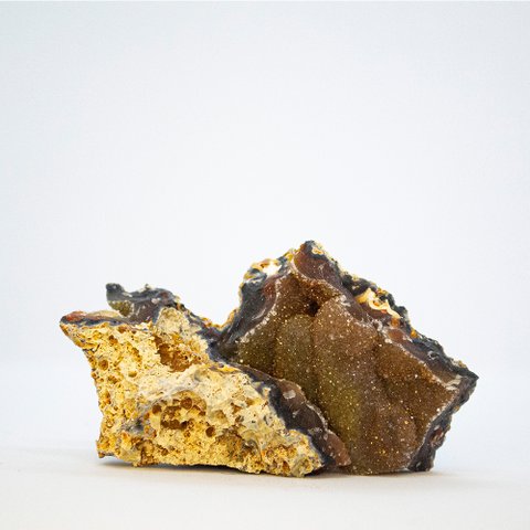 Geodo de Ágata Pedra Natural Cristal Exclusivo