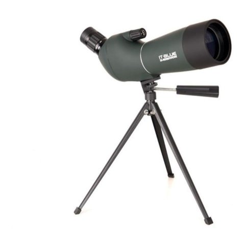 Telescópio Refrator Lente Óptica Tubo Metal Terra & Céu