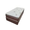 Conjunto Box Solteiro Atria Plus Semi Ortopédico com Espuma D33 e D29 Soft 0,88x1,88x0,68 Marrom - 3