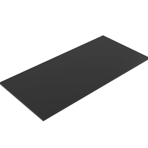 Tampo para Balcão de Cozinha 15cm x 120cm Preto