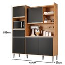 Ver imagem 2 de Armário para Cozinha Kit Ambiente Isabel Ajl