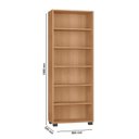 Ver imagem 3 de Kit 3 Peças com Cadeira para Escritório, Estante Livreiro e Escrivaninha Gávea Espresso Móveis