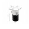 Spot de Embutir Nordecor Auko Ono Mini Quadrado Led Alto Irc 90 1w Bivolt Branco 3000k Luz Amarela 6 - 3