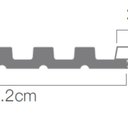 Ver imagem 5 de Painel Ripado em Placa 12cm X 12mm X 2,85m Slin Lira