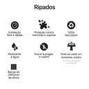 Ver imagem 4 de Painel Ripado de Poliestireno 103CMX21MMX2,85m Wide Orus Amarelo Pix Revestimentos