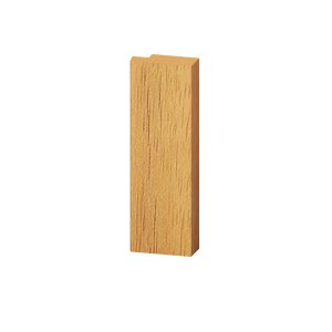 Acabamento Painel Ripado de Poliestireno 2,7cm X 12mm X 2,85cm Slin Orus