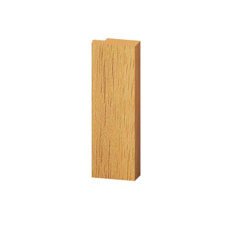 Acabamento Painel Ripado de Poliestireno 2,7CMX12MMX2,85cm Slin Orus Amarelo Pix Revestimentos