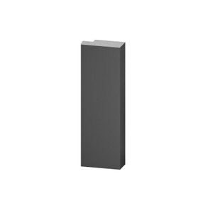 Acabamento Painel Ripado de Poliestireno 2,7cm X 12mm X 2,85cm Slin Lira