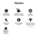 Ver imagem 3 de Acabamento Painel Ripado de Poliestireno 2,7CMX12MMX2,85cm Slin Canis Marrom Pix Revestimentos