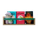 Ver imagem 3 de Nicho Organizador de Livros Brinquedos Quarto Infantil Prateleira Livreiro Mdf Madeira 55cm:verde