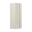 Ver imagem 1 de Guarda Roupa Modulado Canto Obliquo 1 Porta 1 Cabideiro 6 Prateleiras Prime Luciane Móveis