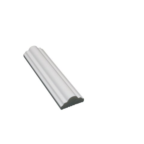 Boiserie Rodameio de Poliestireno 25MMX12MMX2M Branco Pix-Revestimentos